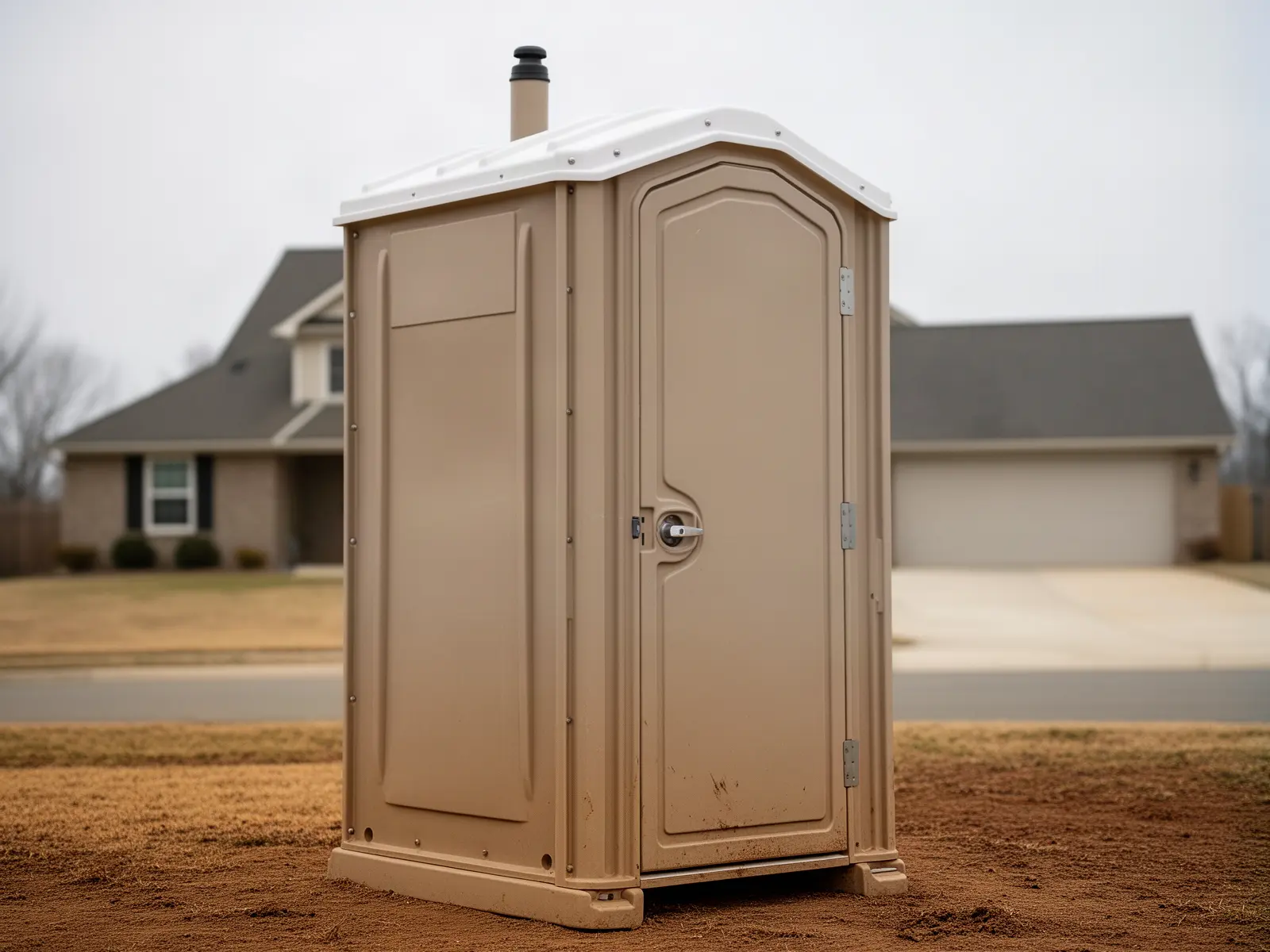 Clean porta potty unit from Sand Point Portable Toilet Rental in Brentwood, MD